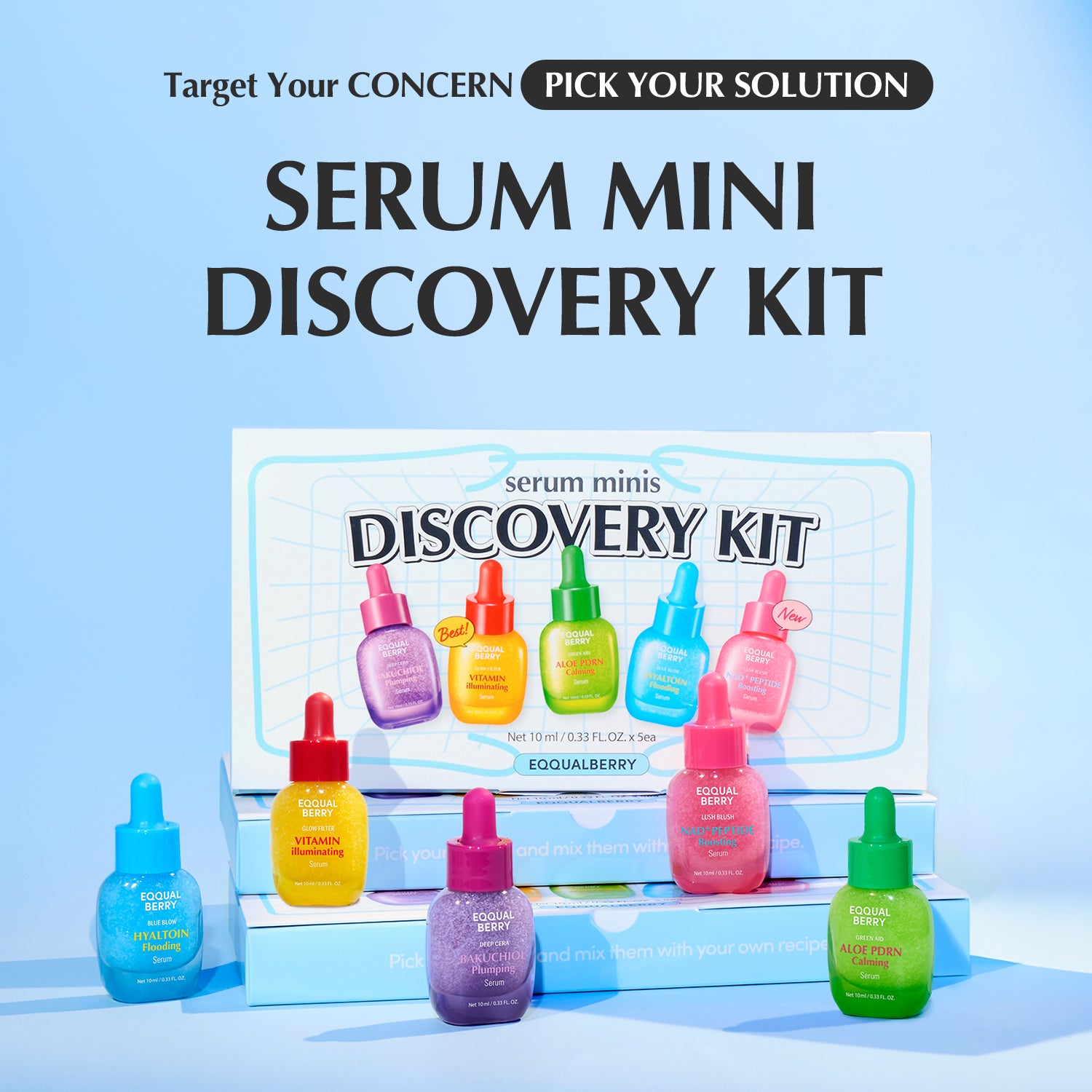 Serum Minis Discovery Kit - Equal berry 